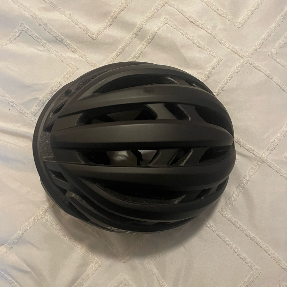 Cycling Attire which includes helmet, gloves and cycling shorts